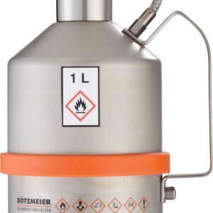 Rötzmeier Safety Can 1 Ltr. with Screw Lid 1¼" with Overpressure Valve, Unpolished