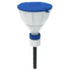 SCAT Funnel with Ball "ARNOLD" V2.0 B53 PE-HD White with Lance (220 mm)