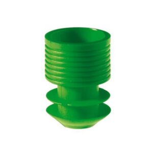 Ratiolab Stoppers 16–17 mm, Green, Pack of 1000​