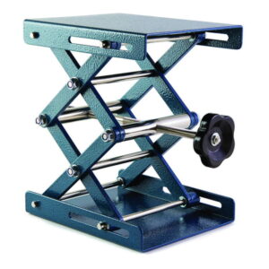 Laboratory jacks, 130 x 160mm, height adjustment 60-250 mm, aluminium plate, operating load 7 kg
