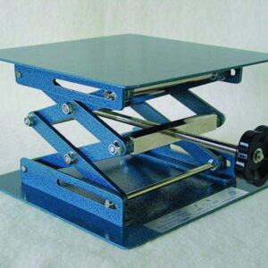 Laboratory lifting platform 200x230mm height adjustment 70-260mm, aluminium plate, operating load 7 kg