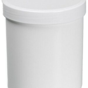 Bürkle Screw Cap Tube – 600 mL (PP, White, Laboplast) – Ø 90x114 mm