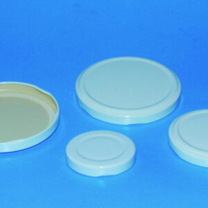 LLG Twist-Off Screw Cap Ø 63mm for 212/375mL LLG Wide Neck Jars, Pack of 12