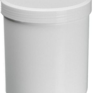 Bürkle Screw Cap Tube 1000 mL PP White Laboplast – Diameter 102x129 mm with Screw Cap