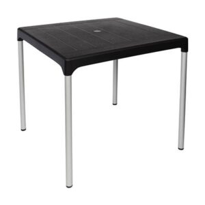 Contour Chelsea 4 Seater Table- Black