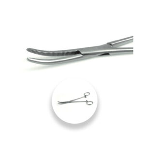Forceps Spencer Wells 15cm Curved
