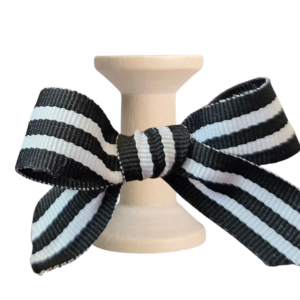 No 120 – Black & White Stripe 20mm