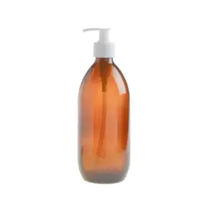500ml Amber Bottle with 28mm Pump
