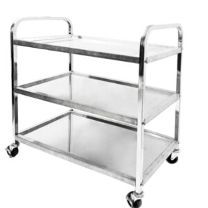 Cart Stainless Steel – 3 Shelf