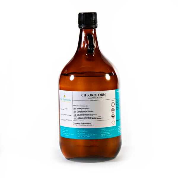 Chloroform CP Glass Bottle – 2,5l