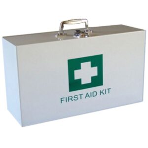 Metallic First aid Box for Reg 3 or Reg 7 – Empty Tool Box