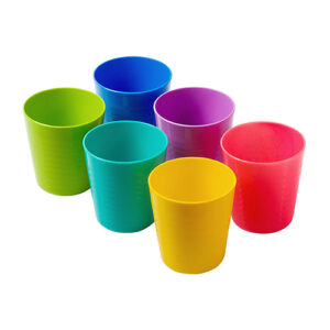Kiddies Rainbow Tumblers 6’S