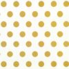 Gold Dot on Pearl (50m x 50cm Roll)
