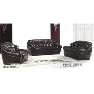 Lounge Suite 3 Piece-Black