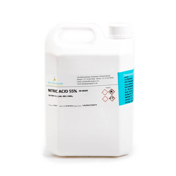 Nitric Acid 55% CP – 2,5l