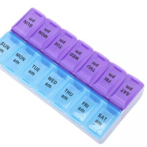 Pill Organiser 14 Grid – Morning and Noon