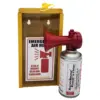 SuperSound Air Horn (135ml) with Yellow Wall-Mountable Metal Case