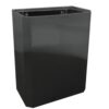 Wall Waste Bin Symphony 36L – Black/Eclipse Mild Steel