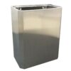 Wall Waste Bin Symphony 36L – Stainless Steel