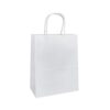 Eco Bag – A4 White kraft with Paper Twist Handle