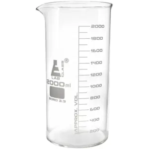 Beakers, Glass, Tall Form, 2000ml