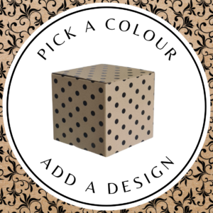 Design Cube Box (M) – Brown Kraft 150 x 150 x 150mm