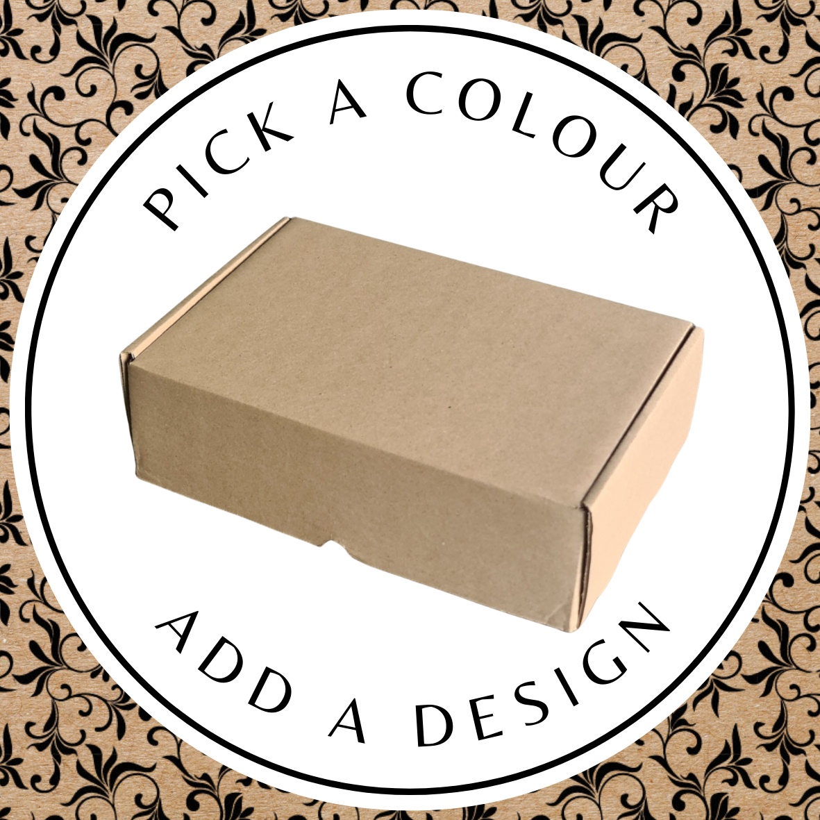 Design Shipper (A3 Mailer) – Brown Kraft