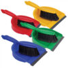 Dust Pan & Brush Set Assorted Colours
