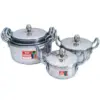 Bon Voyage sapphire 10pc aluminium pot set
