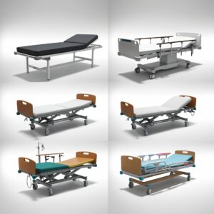 Health evaluation bed
