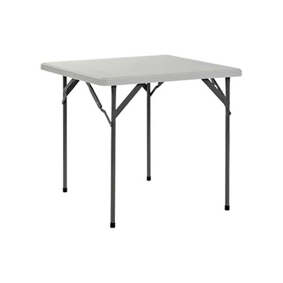 Contour Steel Folding Table 4 Seater-Assorted Colours
