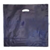 Navy Plastic Carrier Bags (500+40x550mm)(500 Units)