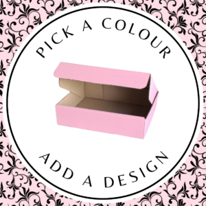 Design Shipper (S) – Pink Kraft 200mm x 160mm x 50mm