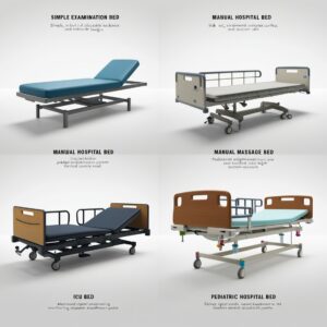 Healthcare evaluation bed