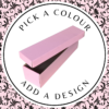 Design Wine Box – Pink Kraft 405 x 102 x 100mm