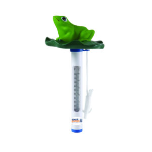 Frog On Lotus Thermometer