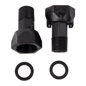 Water Meter Tail Pce Set 15Mm + Nut & Washer (Pl)