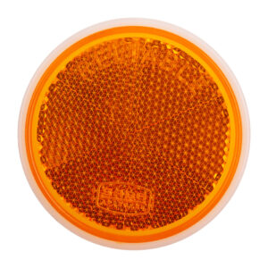 Reflector Centre Bolt Amber 60Mm