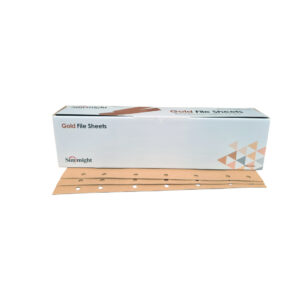 17614 Sunmight 14 Hole Velcro File Gold Sheet 70Mm X 420Mm (320) - 100P/P