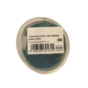 Cable Ripcord Black 5M 0.5Mm