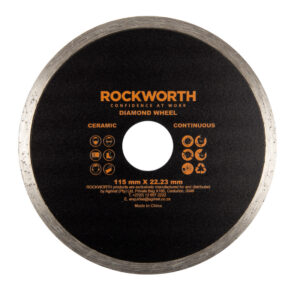 Rockworth Diamond Wheel 115Mm Continuous Rim