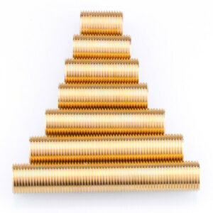 Brass Running Nipple 22Mm X 50Mm