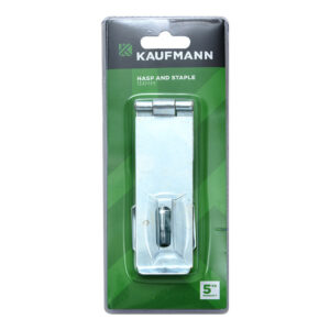Kaufmann Hasp & Staple 114Mm Safety Galv