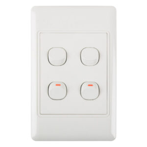Nexus Light Switch With Cover 16Amp 4X2 1Way 4L