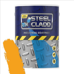 Steel Cladd Quick Dry Enamel Fiat Orange 5L