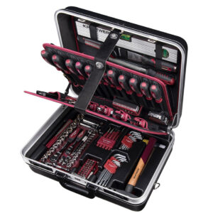 Kraftwerk 186-Piece 1/4" + 3/8" Tool Set In Abs Case
