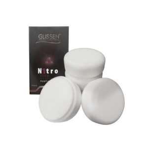 Glissen Nitro White Compounding Foam Applicators 5 Pack 75Mm/3"