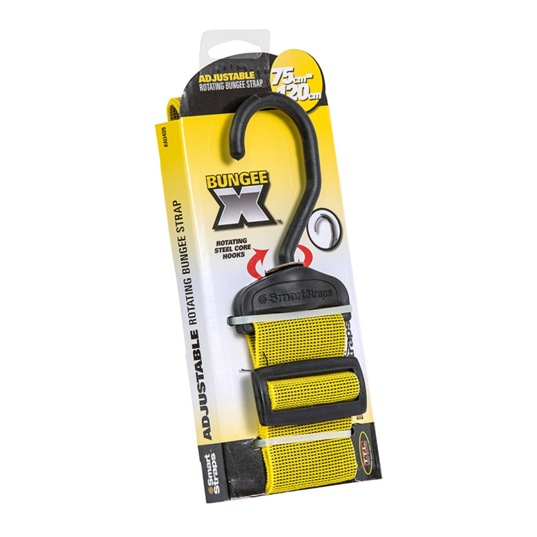 Bungee Straps 70-120Cm Yel