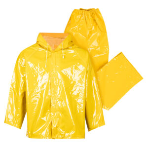 Rainsuit Rubberised Nylon Yellow Xxx Large