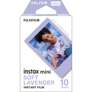 Instax Film Mini Pat Soft Lavender 1 Pack (10 Sheets)